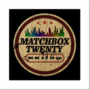 Graphic Matchbox Twenty Name Retro Distressed Cassette Tape Vintage Posters and Art
